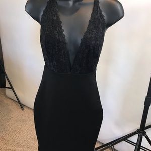 Lulus black sexy dress• XS